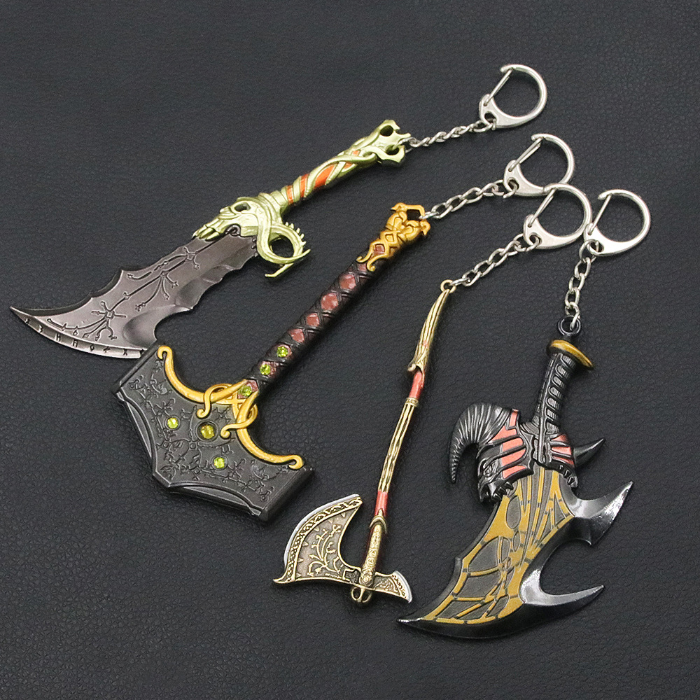 Keyblade Cosplay Prop - Spiel God of War: Ragnarok Schlüsselanhänger