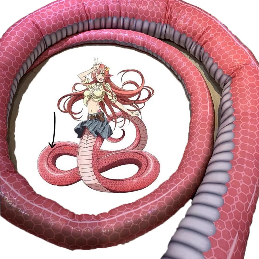 Cosplay Prop Patterns - Mia Snake Girl's Superlanger Schlangenschwanz für