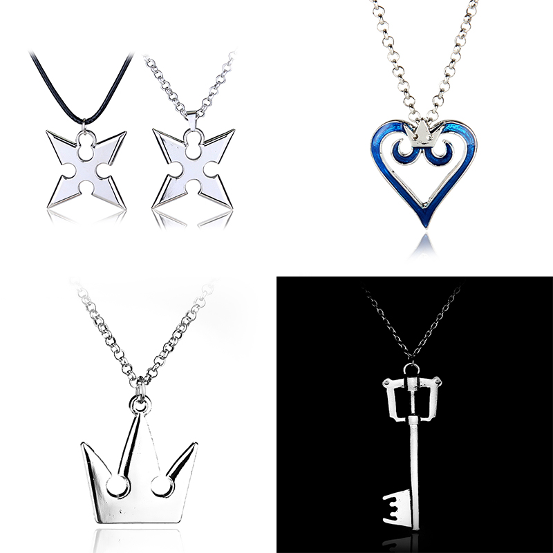 Keyblade Cosplay Prop - Spiel Kingdom Hearts Kette Anhänger Halskette