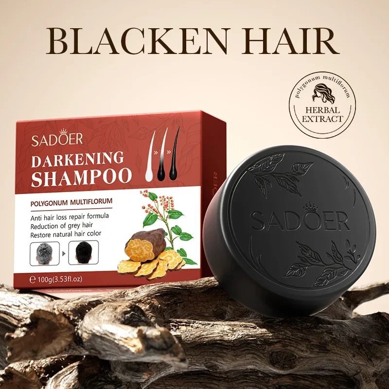 Hair Spray Color - 100g Polygonum Multi florum Shampoo Seifen