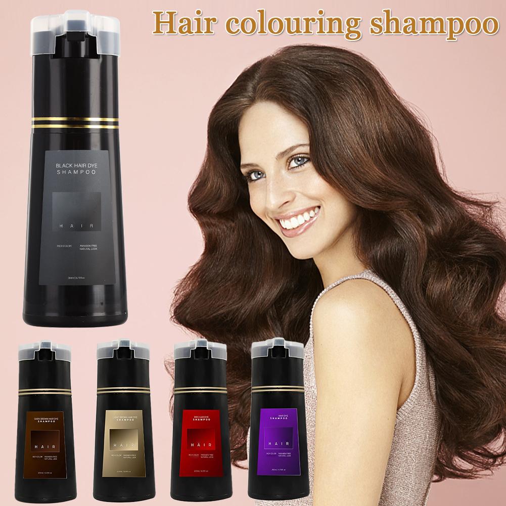 Hair Spray Color - Haarfärbeshampoo, Nova Hair Instant Dye Shampoo,
