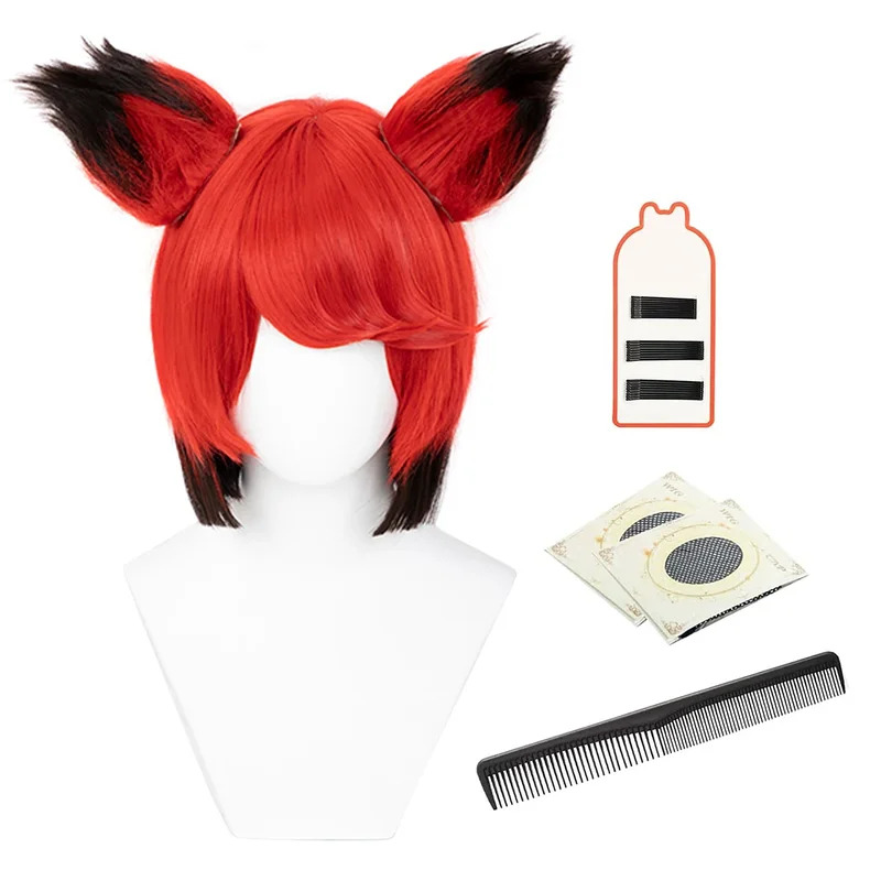 Wig Fiber Net - Haz Hotel Anime Alastor Cosplay Perücke