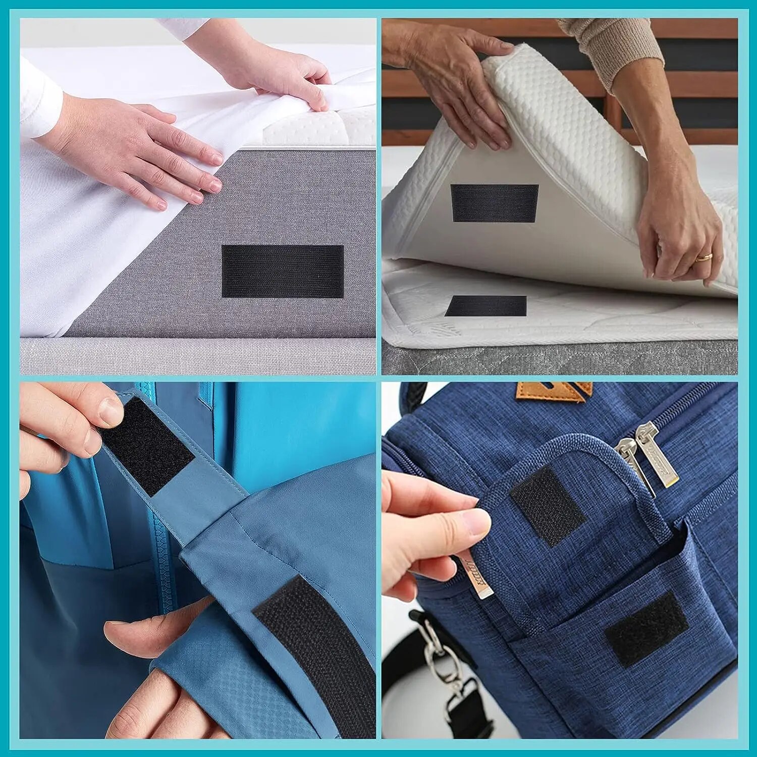 1/3/5 m starkes selbstklebende – Velcro Hook Loop Bewertung und Preis