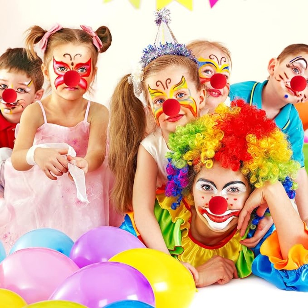 300 Stücke -1 Rot Lustige Clow – Cosplay Prop Foam Bewertung und Preis