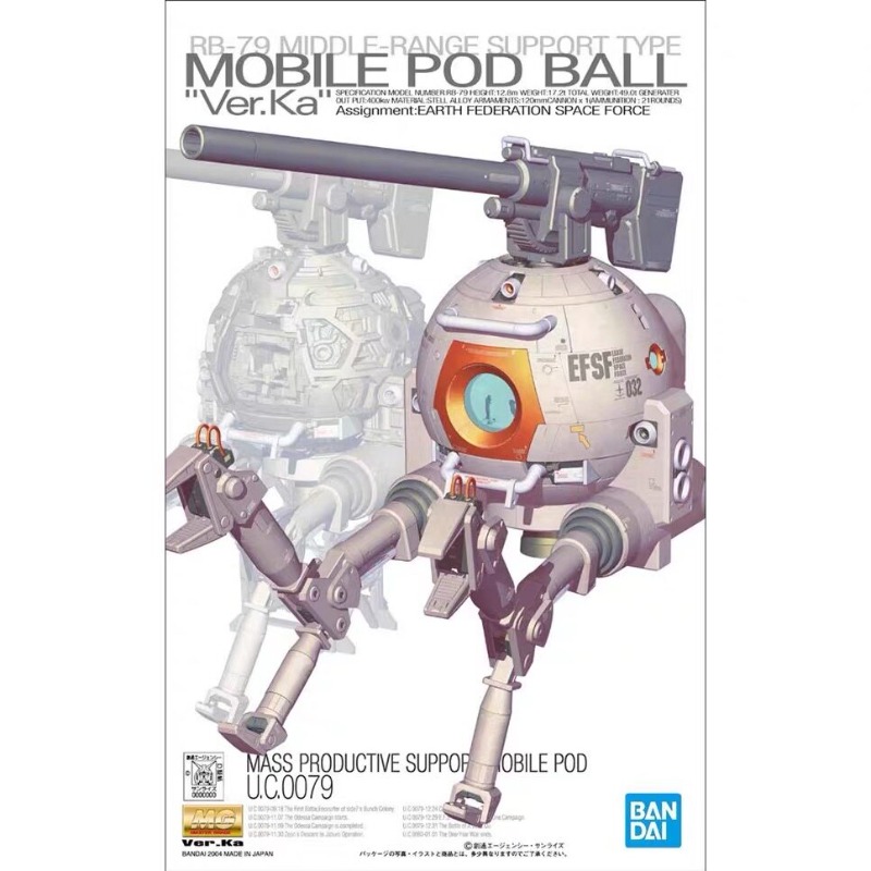 Original Bandai MG 1/100 RB-79 – Bandai Gundam Hg Bewertung und Preis