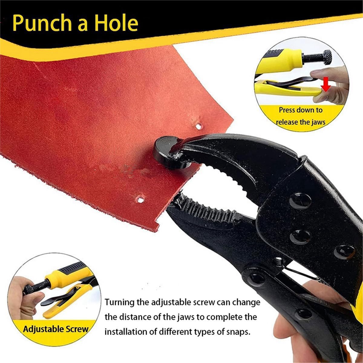 Sep.HOT~Hochleistungs-Druckkno – Snap Plier Setter Bewertung und Preis
