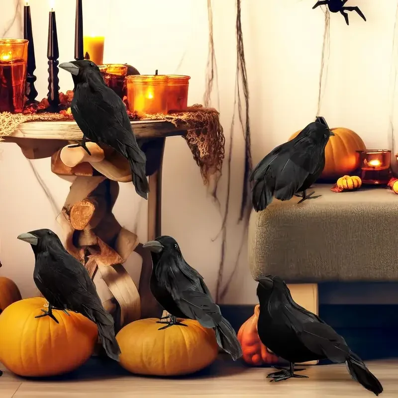 1 Stück Schwarze Krähe Hallowe – Prop For Cosplay Bewertung und Preis