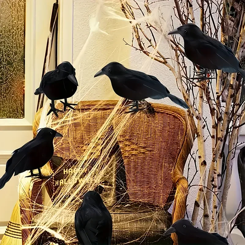 1 Stück Schwarze Krähe Hallowe – Prop For Cosplay Bewertung und Preis
