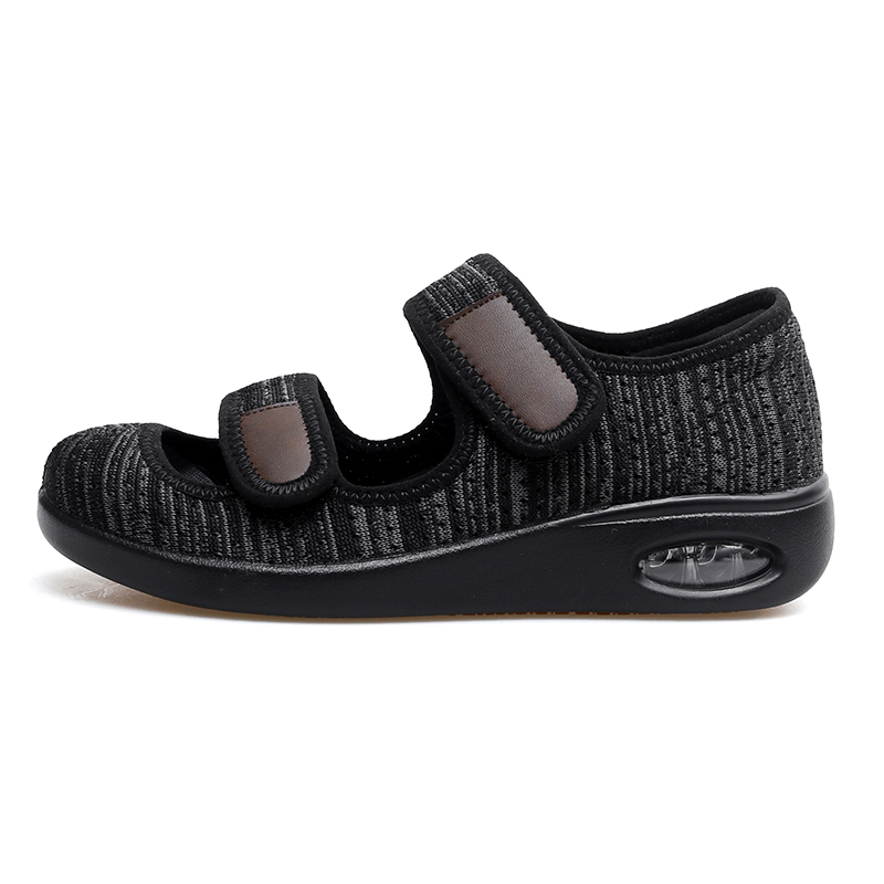 Plus große Größe 44 43 42 Dame – Velcro Hook Loop Bewertung und Preis