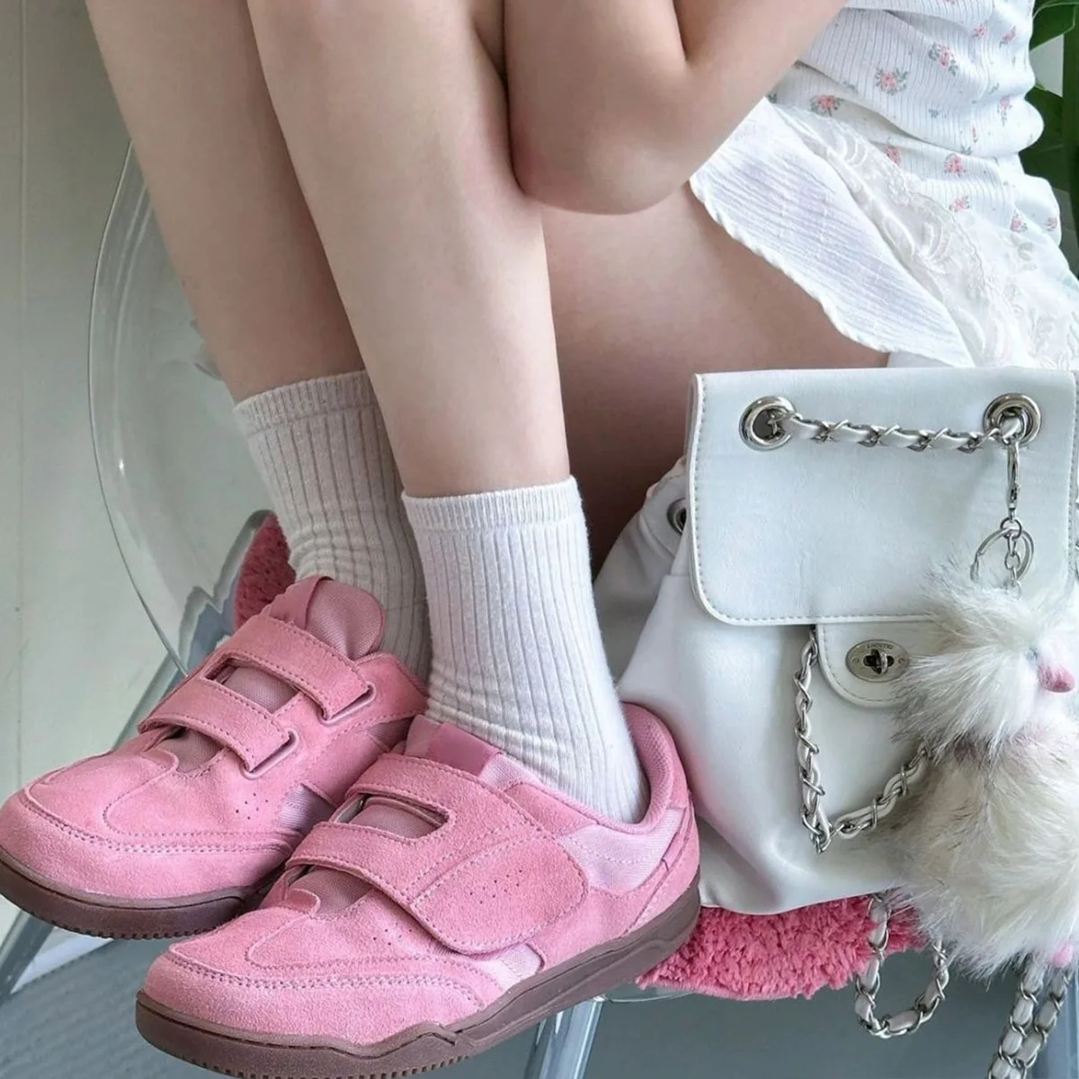 Retro-Sneaker mit Klettverschl – Velcro Hook Loop Bewertung und Preis