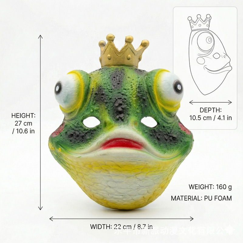 Le Cool Frosch PU-Schaumstoff  – Cosplay Prop Foam Bewertung und Preis